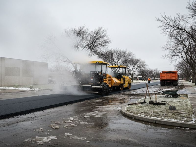 Single Lift Asphalt Installation Modesto Ca
