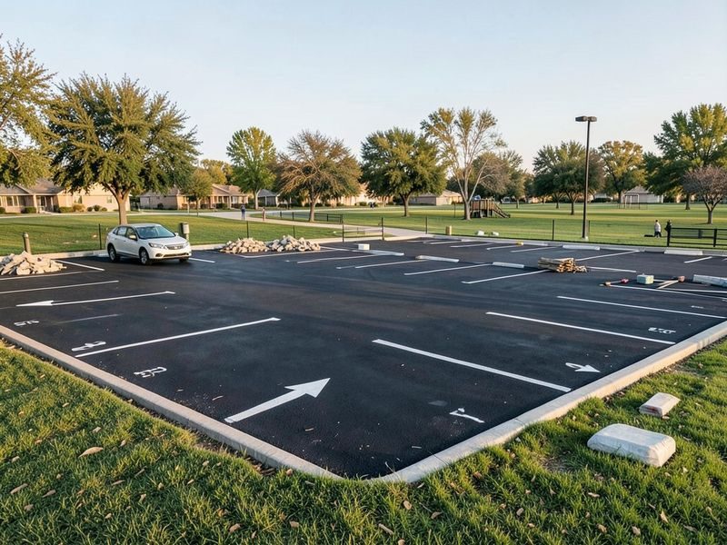 School District Parking Lot Modesto Ca