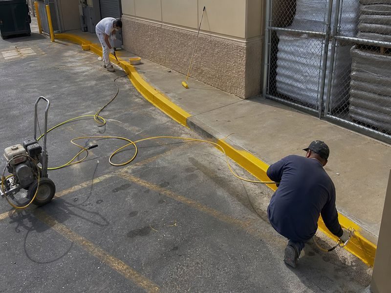 Parking Stall Numbering Modesto Ca