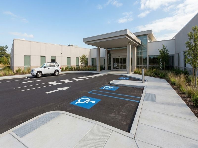 Hospital Campus Directional Marking Modesto Ca
