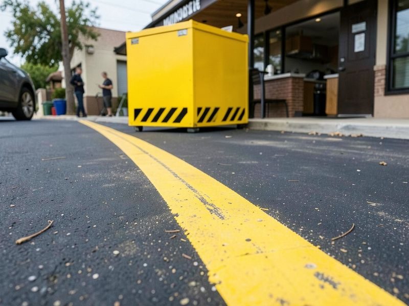 Warehouse Loading Zone Striping Modesto Ca