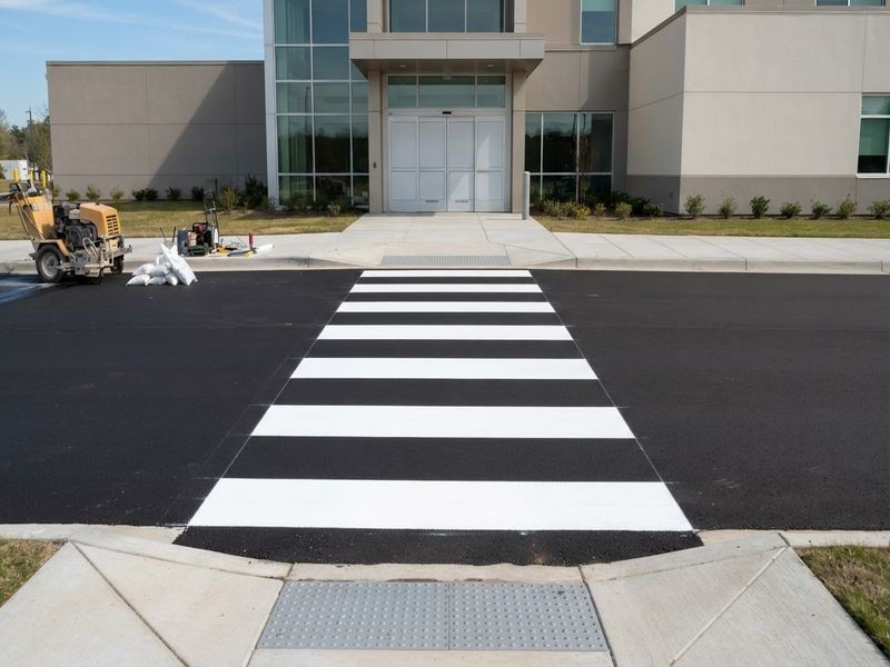 Thermoplastic Directional Arrow Marking Modesto Ca
