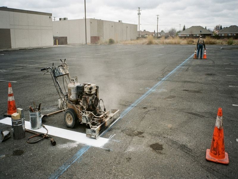 Thermoplastic Marking School Zones Modesto Ca