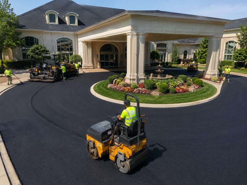 Circular Driveway With Center Modesto Ca