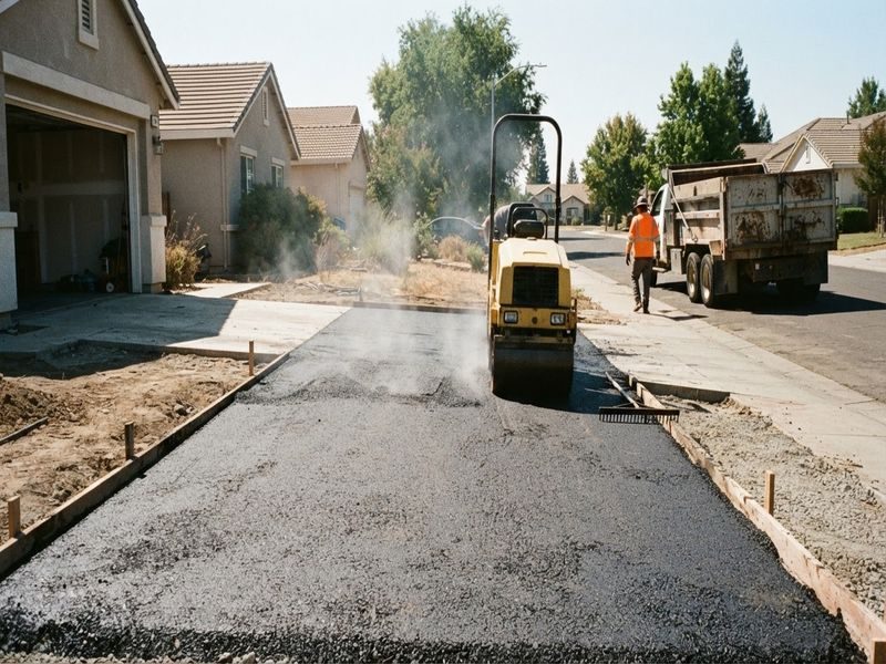 Double Wide Driveway Installation Modesto Ca