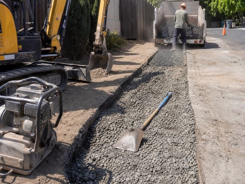 Edging Repair Long Rural Modesto Ca