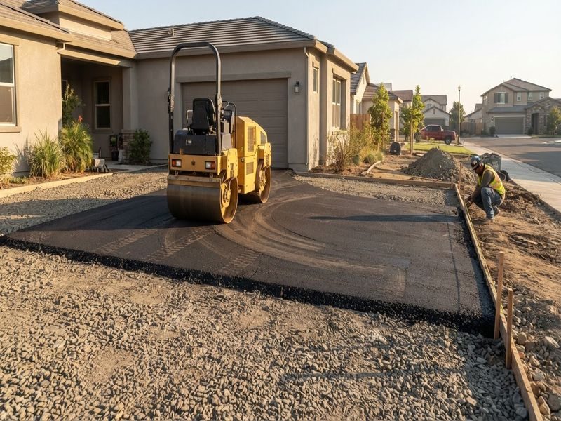 Ca Modesto Driveway Paving Homes With