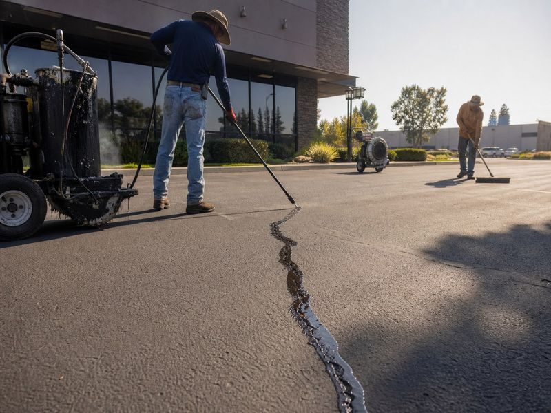 Sealcoating After New Installation Modesto Ca
