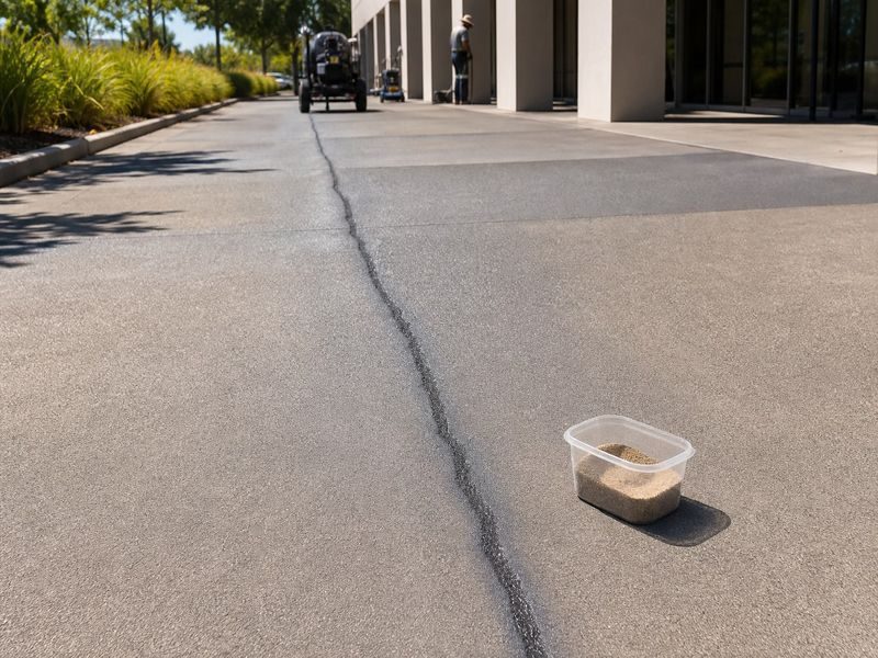Hairline Crack Repair Ahead Modesto Ca