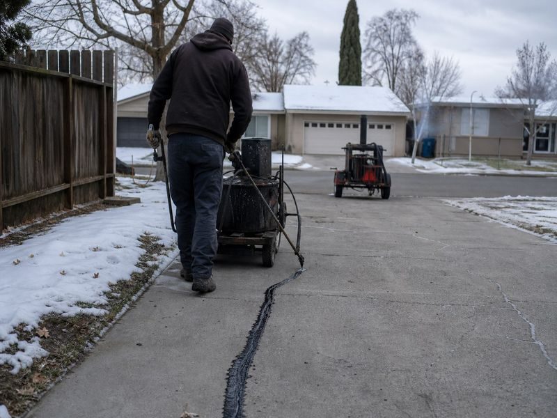 Crack Sealing Freeze Thaw Modesto Ca