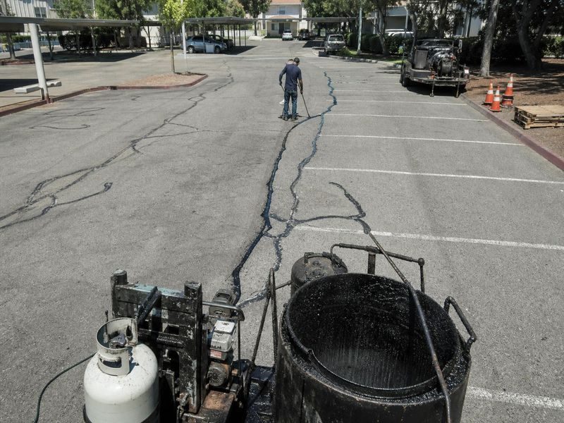 Sealcoating Maintenance High Uv Modesto Ca