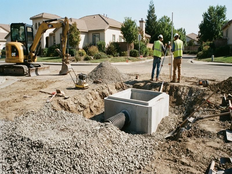Catch Basin Installation Low Modesto Ca