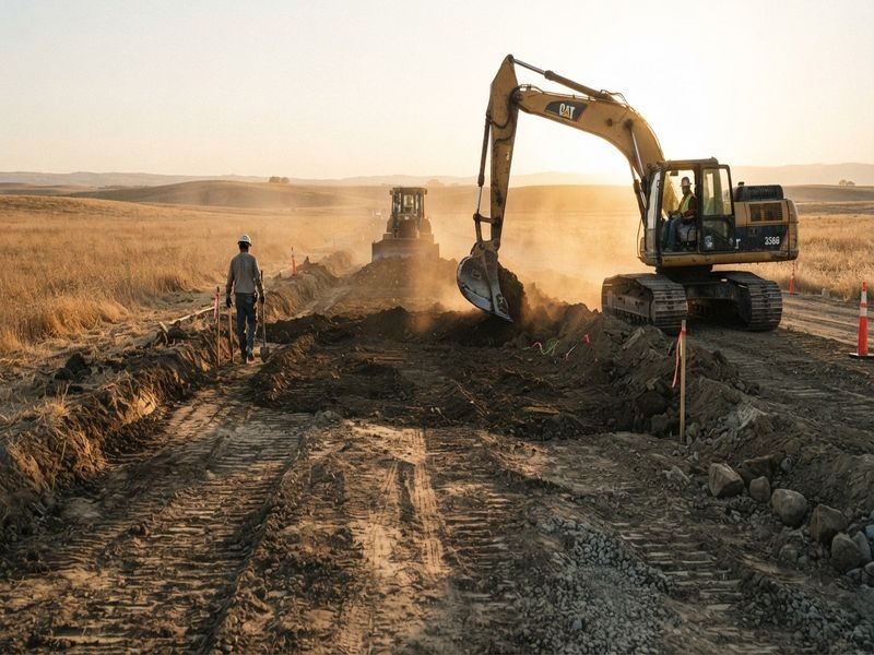 Excavation Municipal Projects Modesto Ca