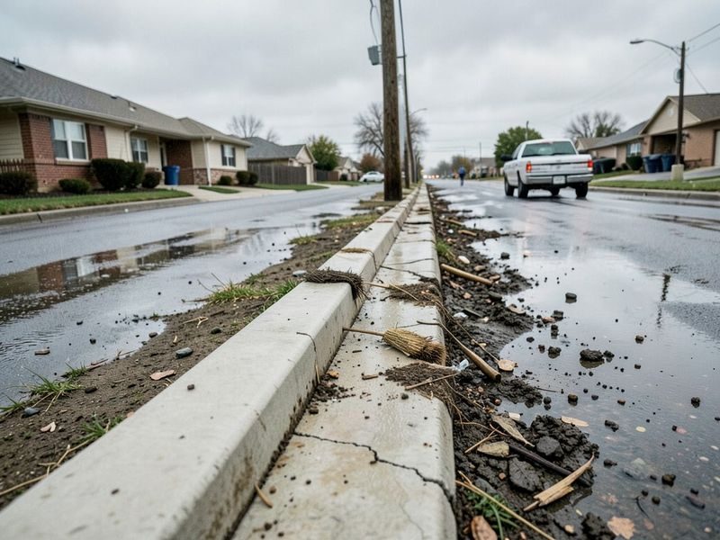 Curb Gutter Repair Drainage Modesto Ca