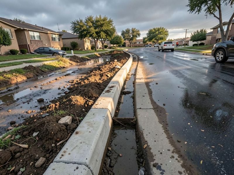 Curb Gutter Repair Industrial Modesto Ca
