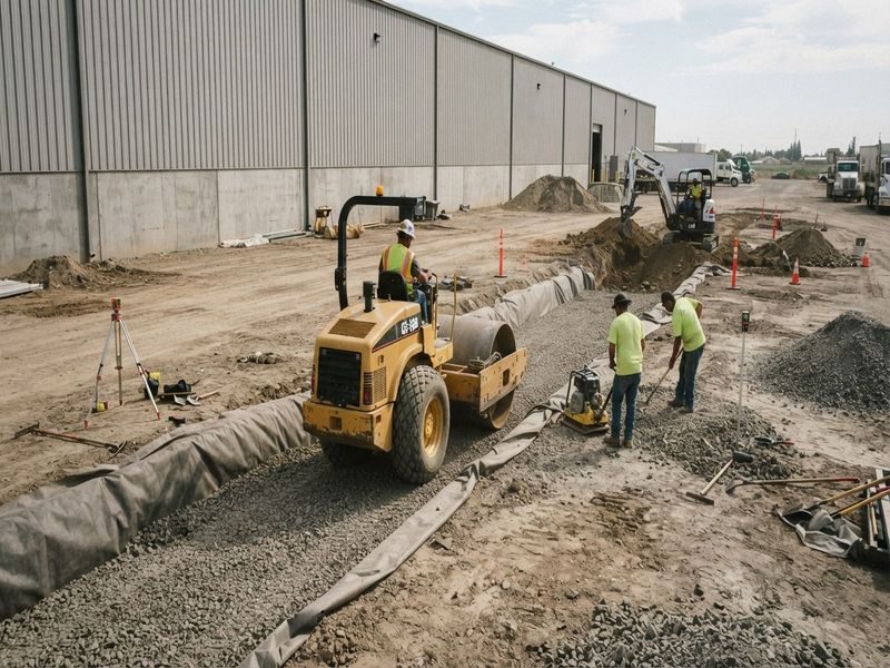 French Drain Installation Municipal Modesto Ca
