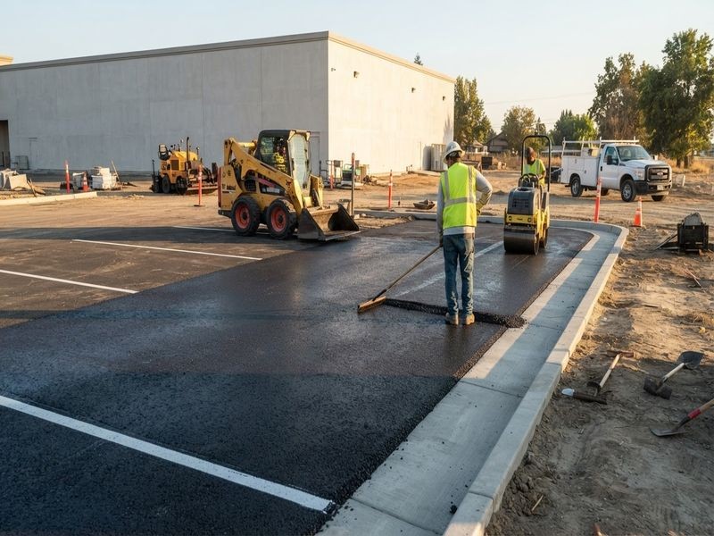 Drainage Correction Ahead Resurfacing Modesto Ca