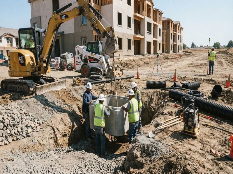 Stormwater Solutions Industrial Yards Modesto Ca