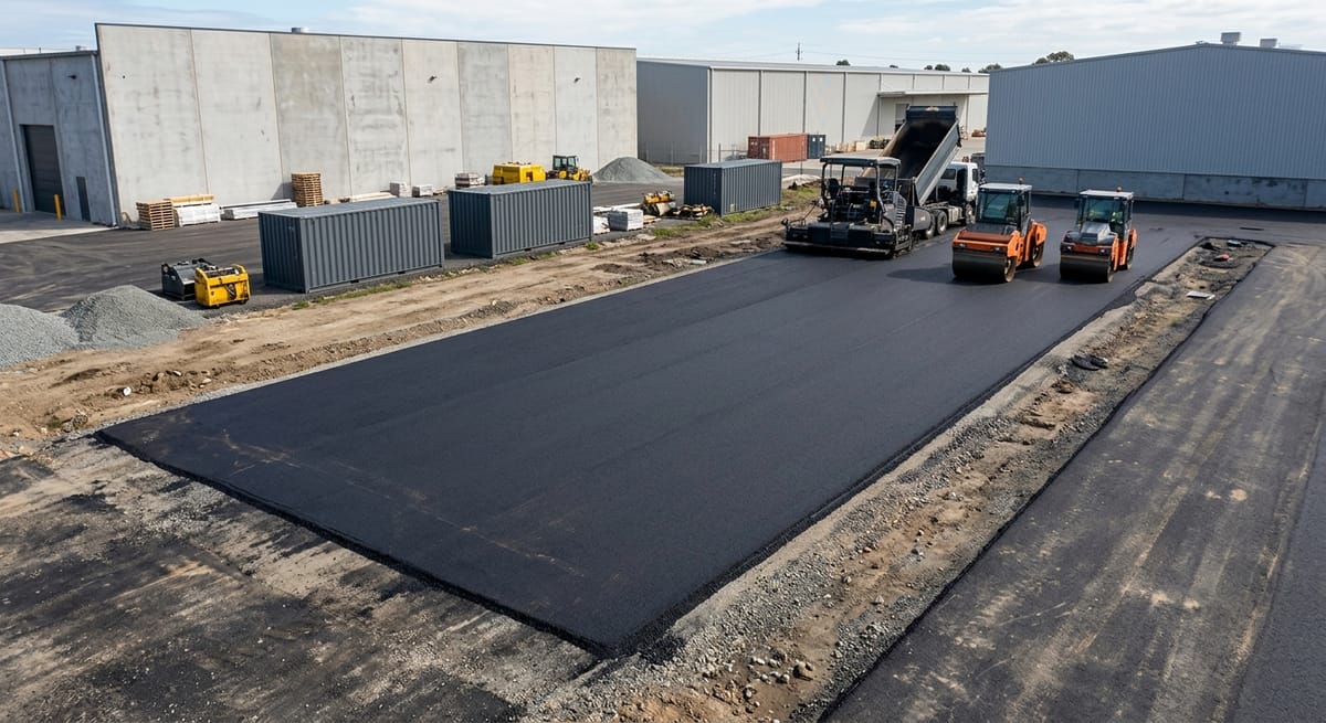 Study Weighs Modesto Warehouse Yard Paving Materials